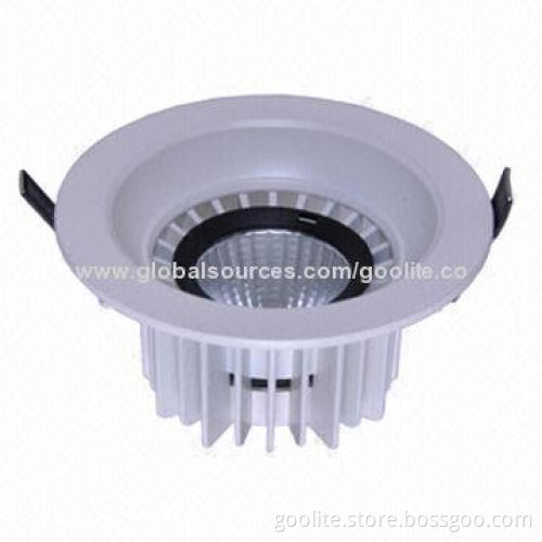 COB 20W LED down light, CE driver, 85-265V, 3-year warranty, CE/RoHS marks